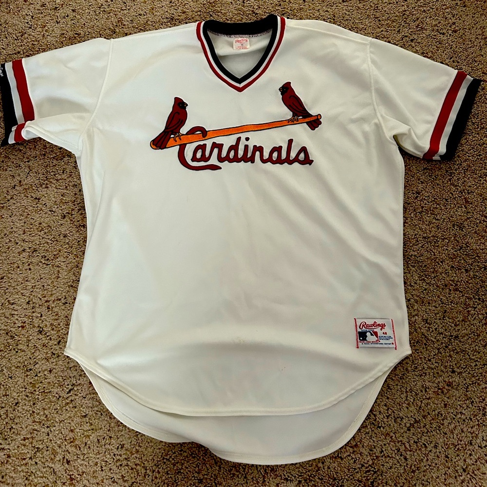 Vintage 90s Rawlings St. Louis Cardinals MLB Jersey - size 48. Plain on back!